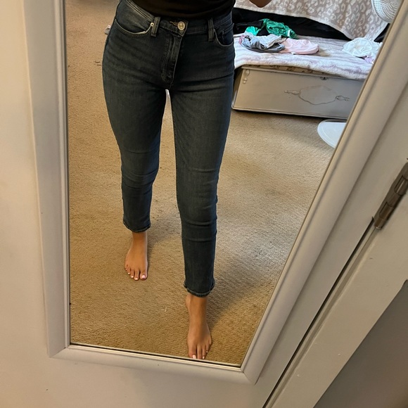 Hudson Jeans- high rise skinny with ankle flare - Picture 2 of 3